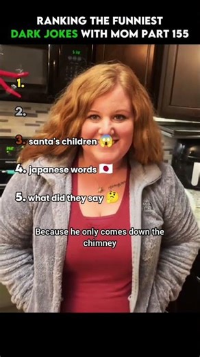 Ranking the Funniest Dark Jokes With Mom Part 155 😳😂 #shorts #funny #joke #darkhumor