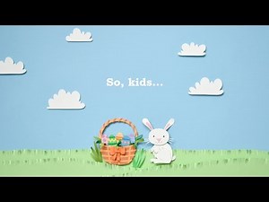 Easter Bunny | Stop motion animation