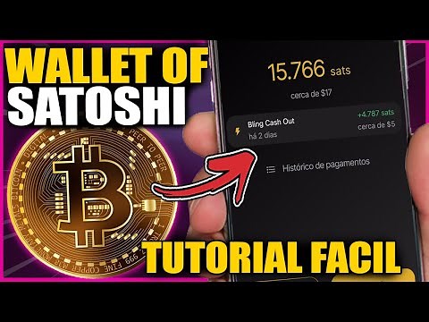TUTORIAL COMPLETO: WALLET OF SATOSHI | COMO USAR, DEPOSITAR e SACAR | CARTEIRA DE BITCOIN NO CELULAR