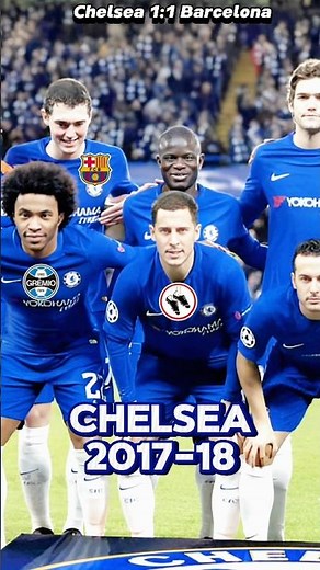Chelsea Vs Barcelona 1:1 UEFA Champions league 2017-18 #chelsea #championsleague #epl