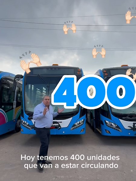 400 Nuevos Autobuses #Qrobus en Querétaro
