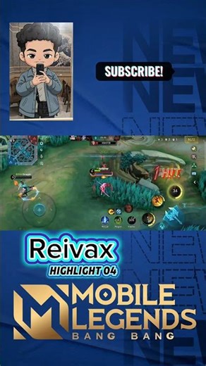 MLBB Reivax Moments 04 #MontageMLBB #mlbb #mobilelegends #shorts