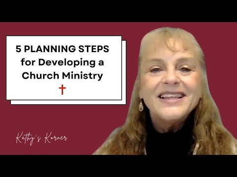 Churches - 5 Planning Steps to Turn Your Dream Ministry into Action