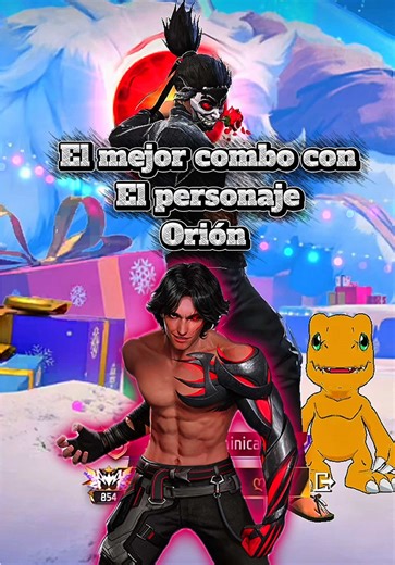 Combo de habilidades de Orión en Free Fire