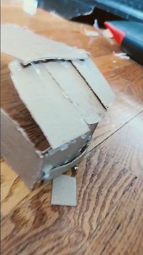 Cardboard Dominator 1 Assembly #storm #handmade #craft