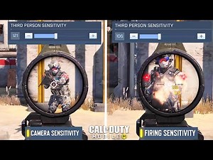 Top Best Camera Sensitivity and Firing Sensitivity Settings Fully Explained In CODM BR | CODM