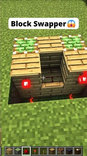 Minecraft Block Swapper😱#minecraft #shorts