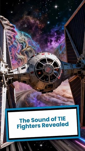 The Shocking Truth Behind the TIE Fighter Sound #shorts