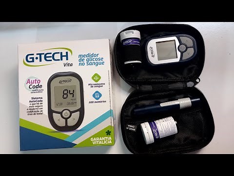 How to use the G-TECH VITA glucose meter