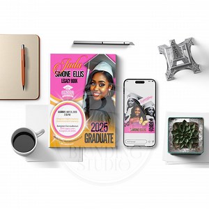 Graduation Booklet Template: Editable Canva Design (8.5x11 Inches) - Etsy Canada