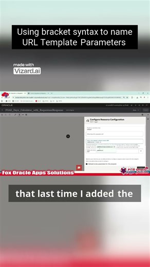 Using bracket syntax to name URL Template Parameters #oic #foxoracleappssolutions