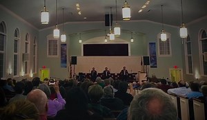 When performing in West Virginia Country Roads is a must. The audience sang their hearts out! Love these wonderful folks! | Booth Brothers