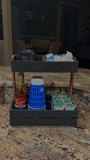 216K views · 2.4K reactions | Coffee Bar Station DIY | We Craft Around | Facebook