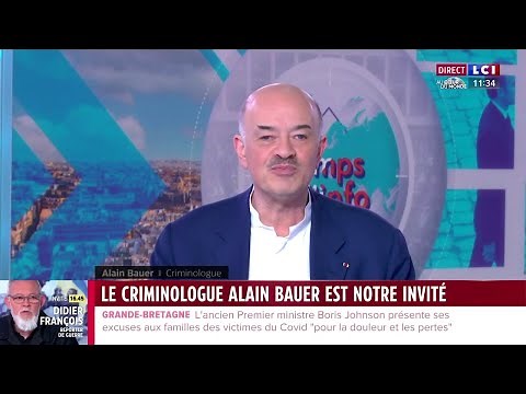 Le criminologue Alain Bauer est notre invité