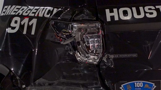 DWI suspect strikes HPD patrol unit during hit-and-run crash, police say