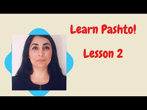 PASHTO CONVERSATIONAL 2: Learn Pashto beginners conversational