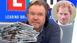 'It's an interesting case': Media privacy campaigner Dr Evan Harris briefs James O'Brien on Prince Harry phone-hacking trial | LBC