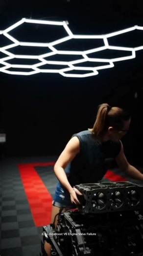 V6 Engine Valve Failure #automobile #usa #lamborghinni #ai #lambogini #fordmustang