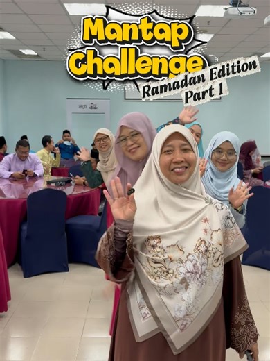 #MantapChallenge Part 1 Jom saksikan staf-staf Tamhidi menjawab kuiz Ramadan. Nampak macam senang tapi sebenarnya ........... #tamhidiusim #funatworkplace
