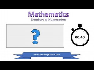HSPT Prep: Mathematics - Numbers & Numeration