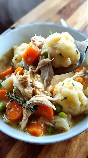 Crockpot Chicken and Dumplings with Biscuits Ingredients: 2 lbs boneless, skinless chicken breasts 1 large onion, diced 3 medium carrots, sliced | Flavor Home Recipes