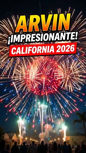 🎆 ¡LAS TORTAS EXPLOTARON EN EL CIELO! 😱🔥 Fuegos Artificiales en Arvin California 2026 🇺🇸