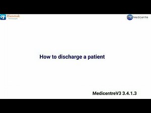 How to Discharge a Patient: Seamless Transition