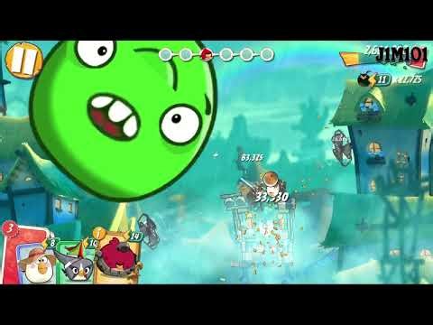 Angry Birds 2 Level 107 Walkthrough 💥 3 Stars Strategy