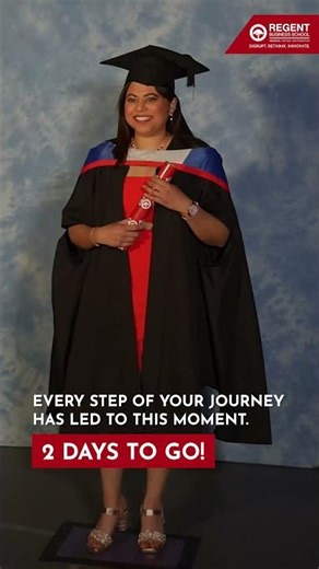 Almost Time to Walk the Stage | REGENT Graduation 2026