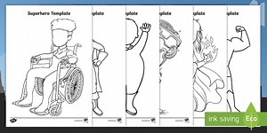 Superheroes Template Resource Pack