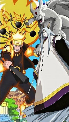 Naruto vs Kaguya #naruto #kaguya #anime #shorts