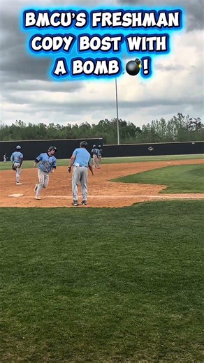 BMCU’s Freshman Cody Bost hits a Bomb! #mississippi #baseball #collegebaseball #naiabaseball