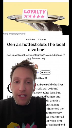 Why I think Gen z likes dive bars | dive bar