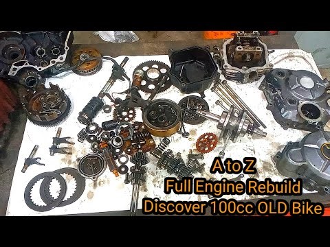 full engine rebuild 02 | bajaj discover 100cc AtoZ compete engine fitting |