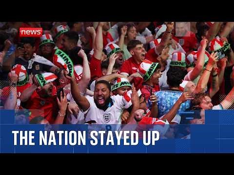 From pubs to living rooms: England fans celebrate famous victory