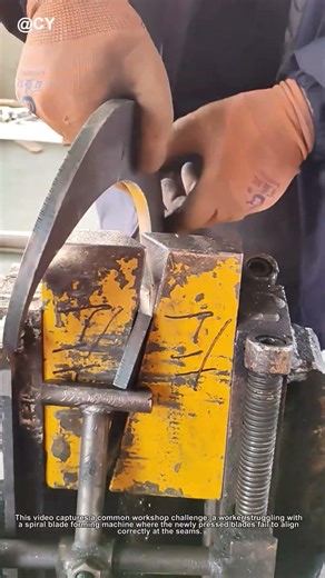 The Secret to Perfect Spiral Blades Every Time! 🌾 | Low-Cost Factory Fix