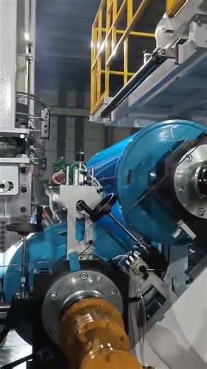 dual color PP sheet extrusion machine #ppsheet #ppsheetmachine #extrudermachine
