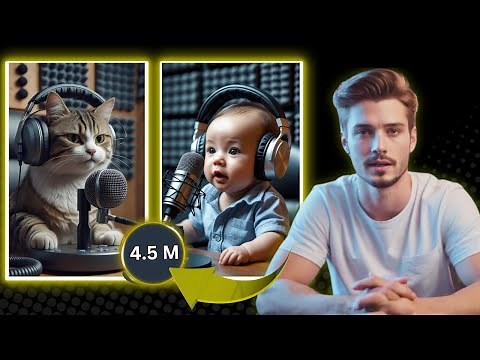 How To Create Viral Baby Podcast AI Videos | Simple Step by Step Tutorial