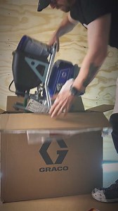 Unboxing and testing the NEW Graco GX FF Cordless Sprayer. Isn't she a beauty? 😍 And she's got so much more than stunner looks. ⚡ It's the fastest and most portable Fine Finish sprayer ever built. ⚡ It comes with the Contractor PC Compact gun, which is 25% lighter and smaller, making it the perfect tool for paint jobs in tight spaces. ⚡ And it delivers the most comfortable and most lightweight spray experience ever, with 50% less trigger hold and pull force. Discover more: graco.com/cordless 🎥