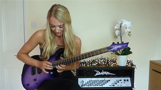 13K views · 324 reactions | AC/DC - Highway To Hell (Guitar cover by Sophie Lloyd) | Metal Covers Promotion | Facebook