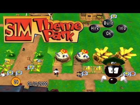 Sim Theme Park Full Gameplay No Commentary