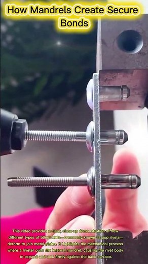 How Mandrels Create Secure Bonds
