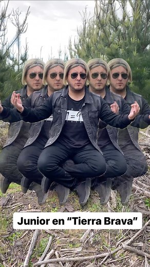Felipe Parra on Instagram: "Junior no aguanta mas en @tierrabrava13 . . . . #humor #imitaciones #comedia #arte #voces #risas #chile #tierrabrava #granhermano #perseverancia #constancia #amor #dioshasidobueno"