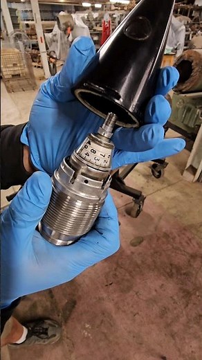 U.S. Army M577 DETONATOR fuze removal from 203mm / 8-inch SUBMUNITION Shell #military #bullet #tech