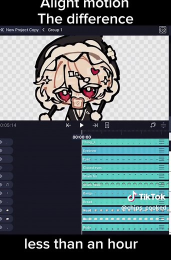 Learn how to create cute chibi art with Alight Motion and Ibis Paint