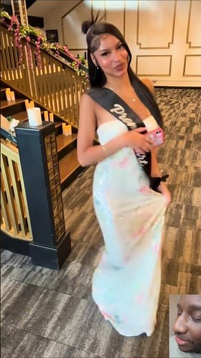 🖤❤️🤍🔥 PROM QUEEN STYLE - before and after prom #prom #promdress #dance