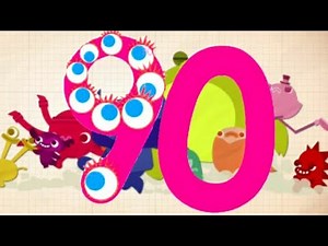 Monster Preschool Endless Numbers 85 to 90