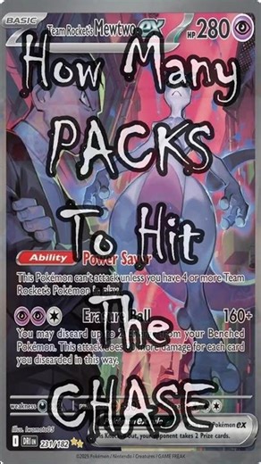 Destined Rivals, How many packs to hit the chase, pack 6&7