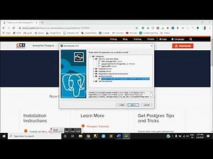 PostgreSQL Windows Installation