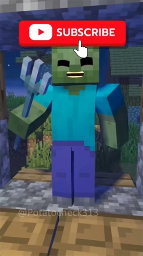 hahahahahahahaha | Minecraft #minecraft​ Potato's Crazy Animations